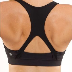 Lululemon 50 Rep Sports Bra black